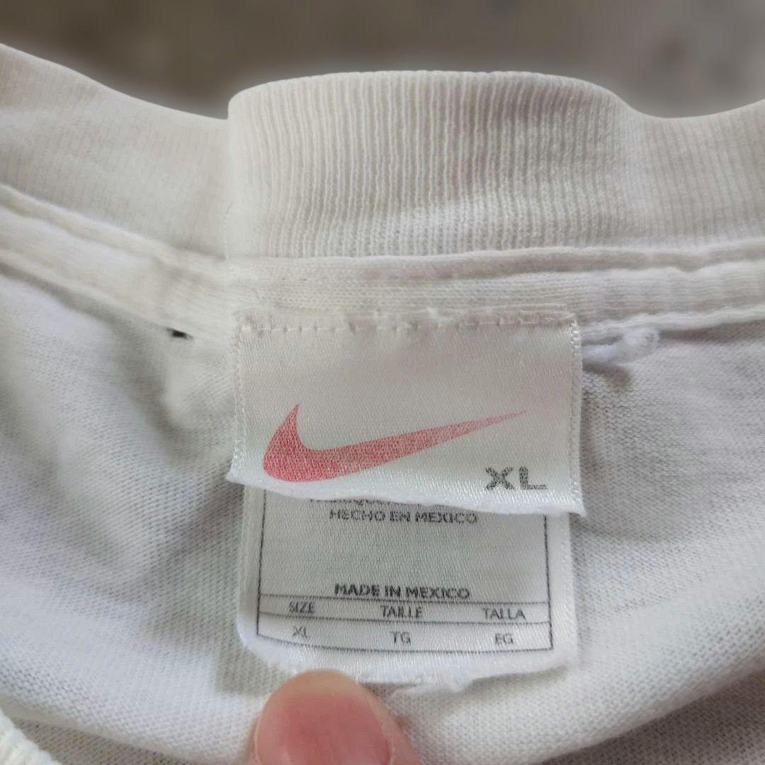 OLD NIKE logo tee XL