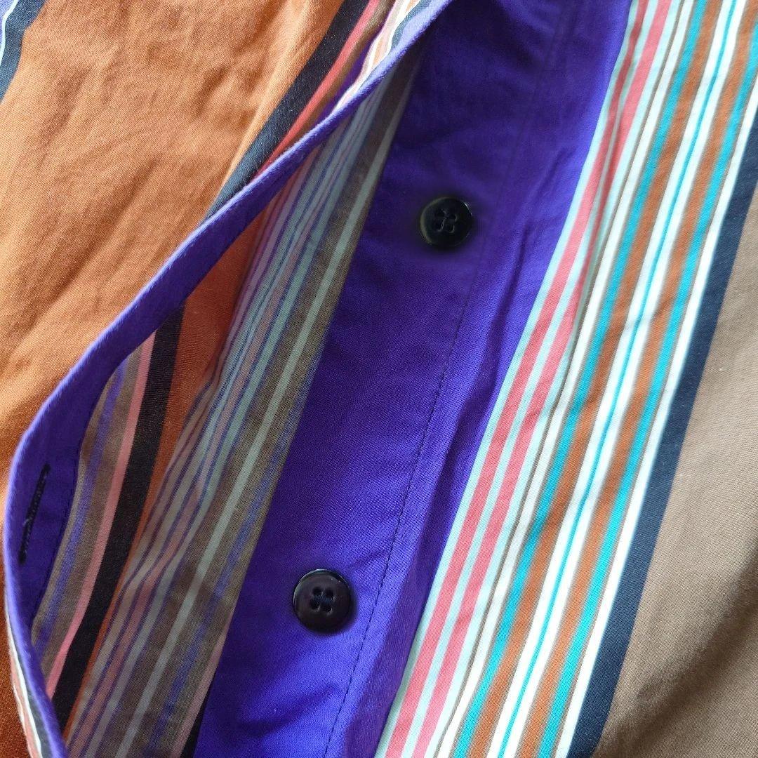 MARINA RINALDI stripe shirts op