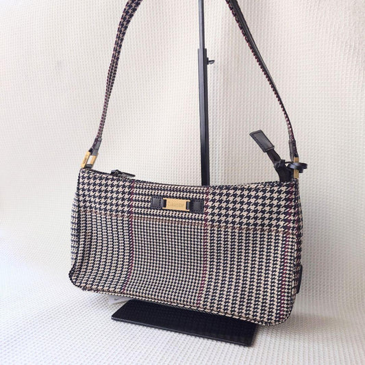 ralphlauren check shoulder bag