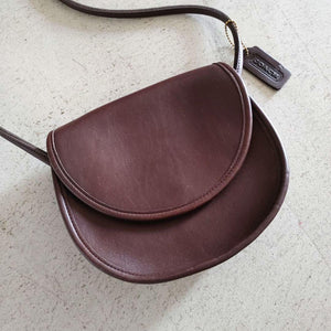 OLD COACH MADE IN USA オールドコーチ レザーショルダーバッグ　ポシェット　アメリカ製