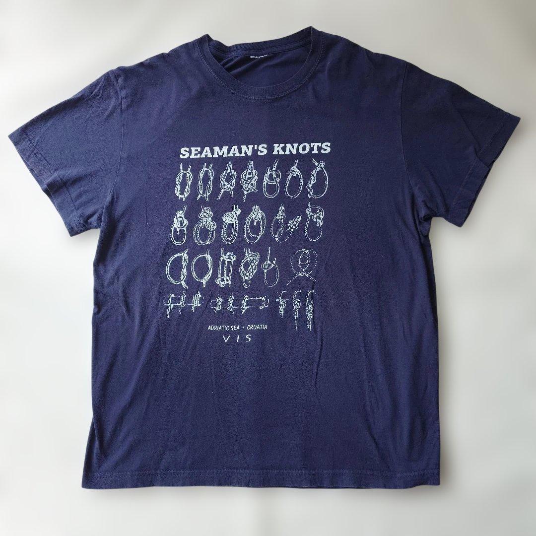 Seaman's Knot print tee