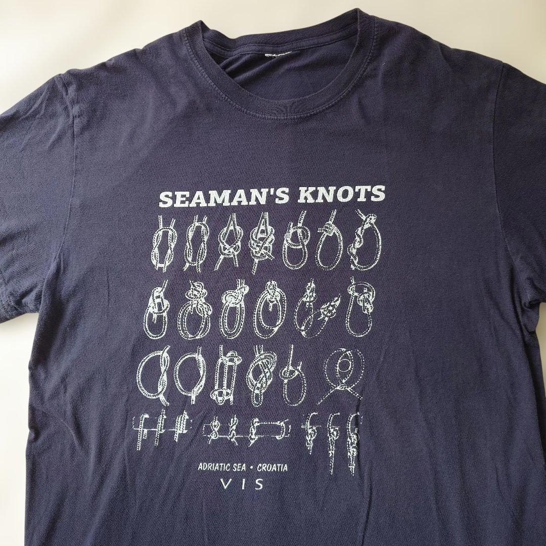 Seaman's Knot print tee