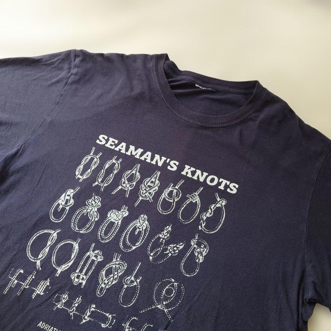 Seaman's Knot print tee