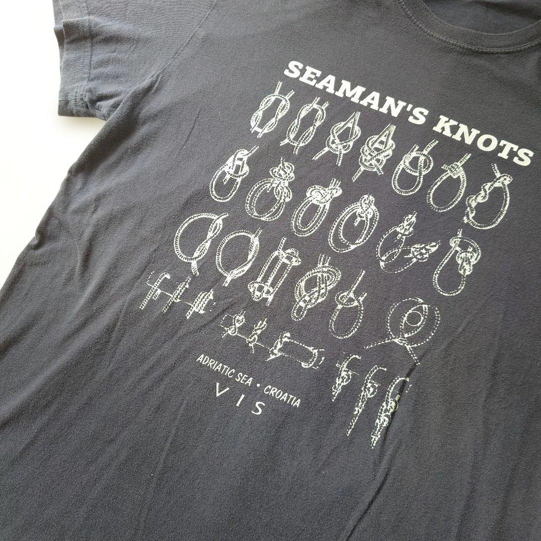 Seaman's Knot print tee