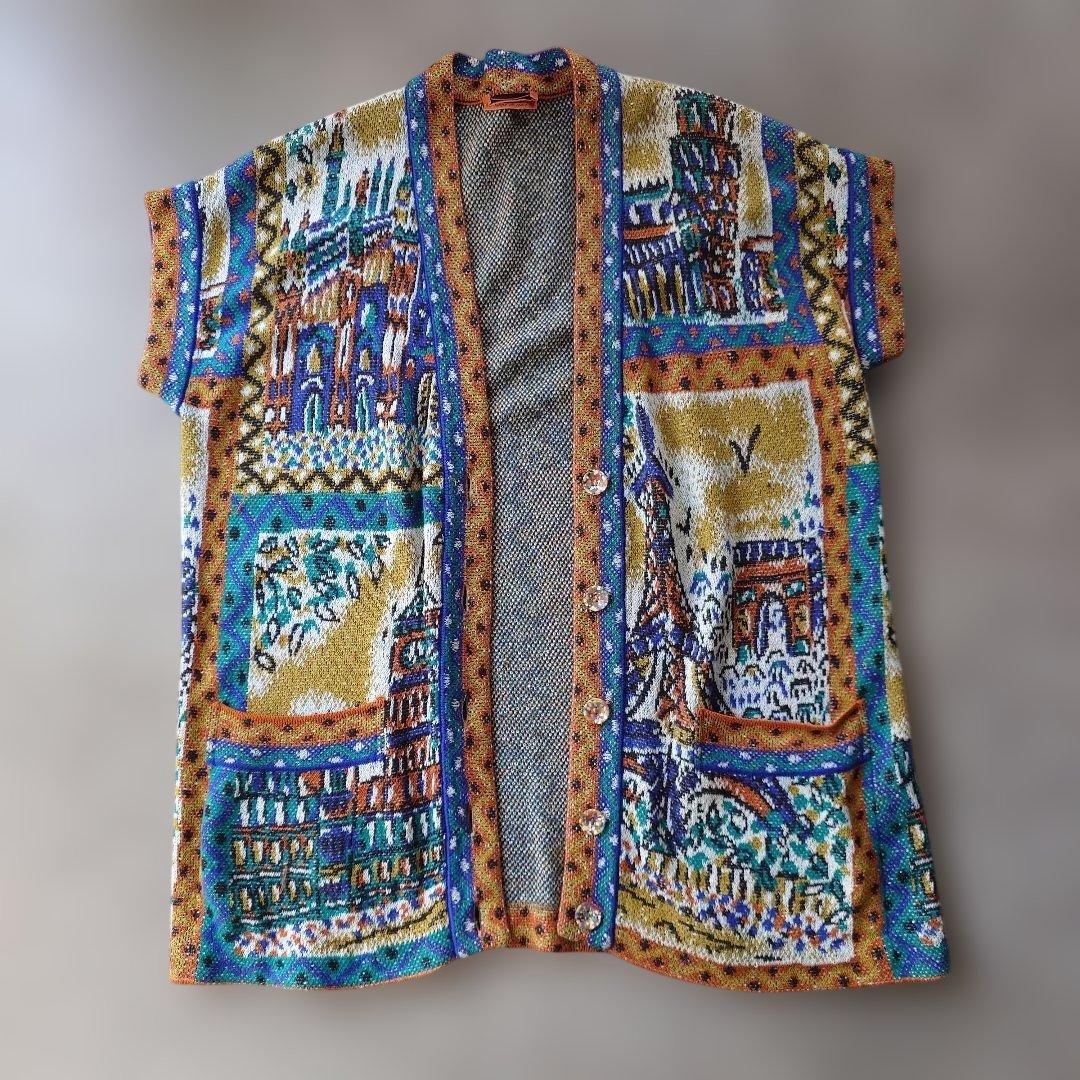MISSONI italy cotton knit vest paris