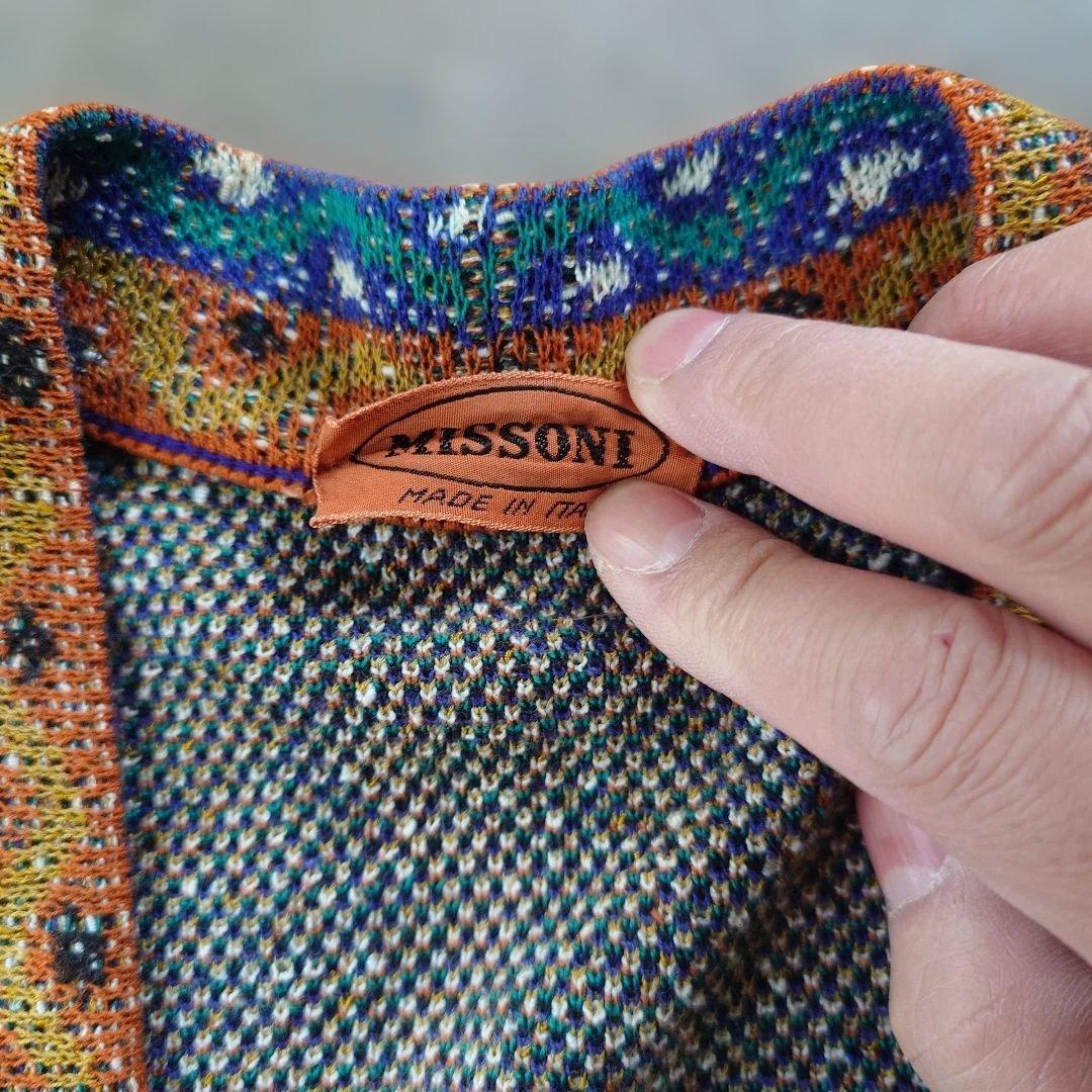MISSONI italy cotton knit vest paris