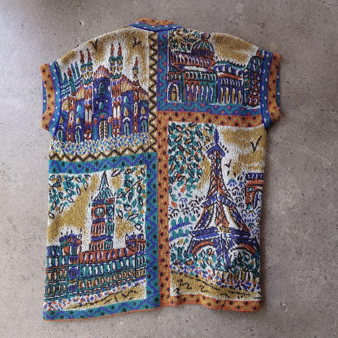 MISSONI italy cotton knit vest paris