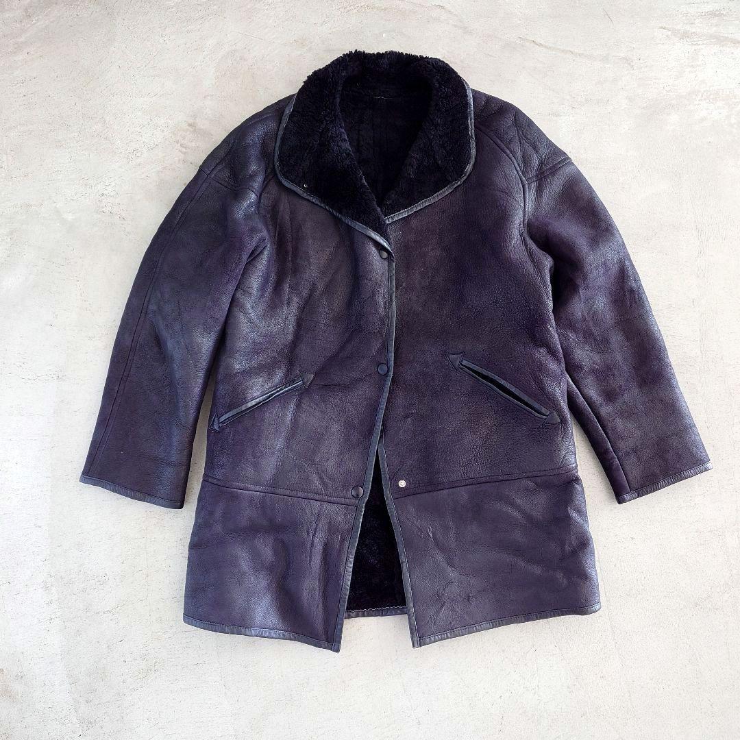 Used Sheepskin Mouton French Coat 古着　ユーズド　ムートンコート　フランス製