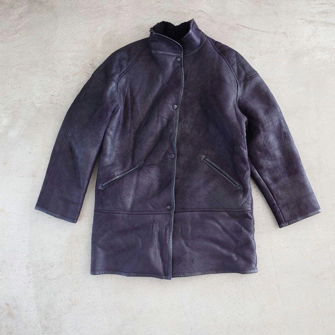 Used Sheepskin Mouton French Coat 古着　ユーズド　ムートンコート　フランス製