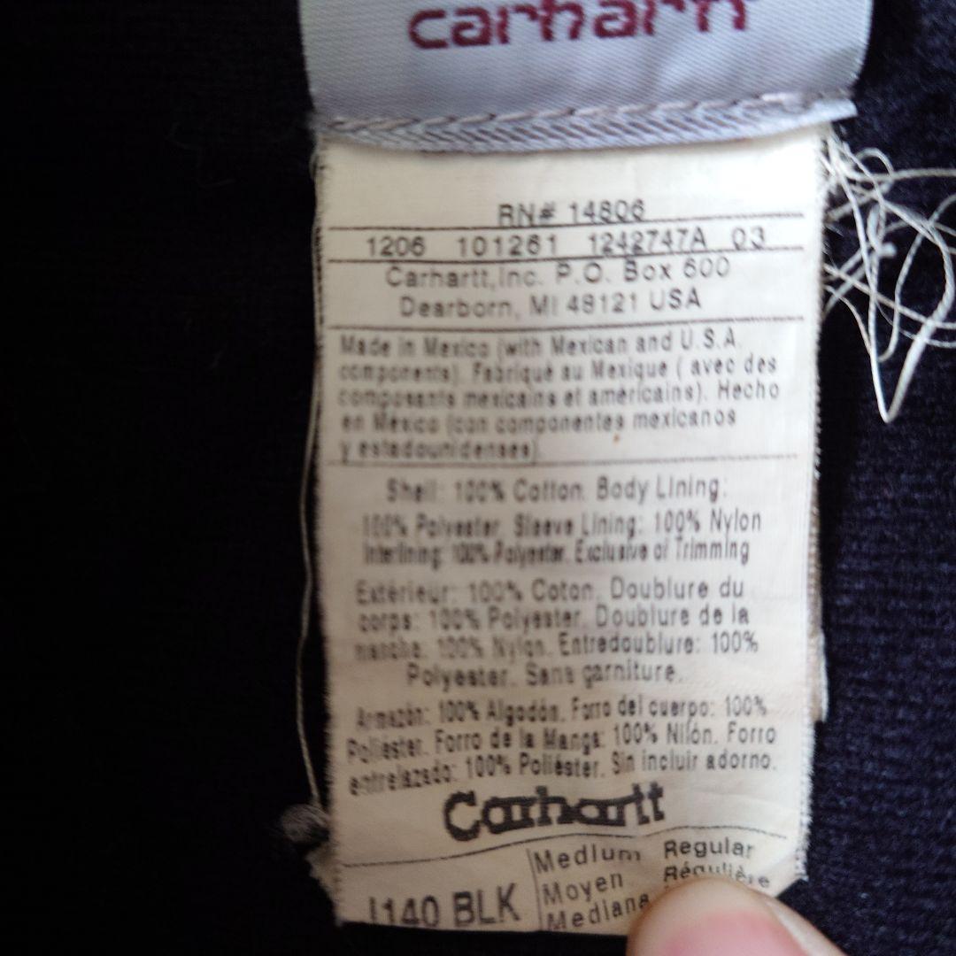 CARHARTT active jacket black M