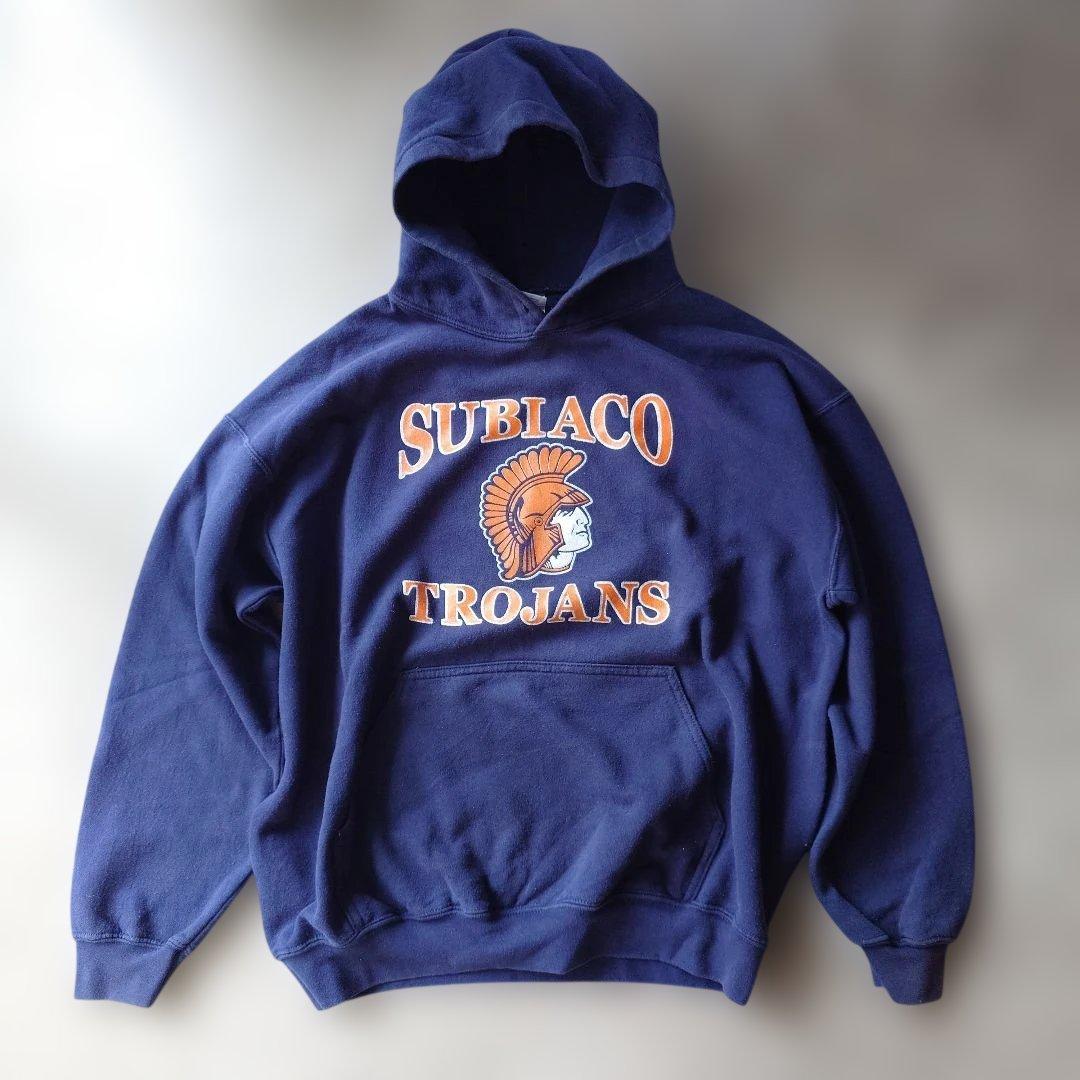 90s sweat parka TROJAN L