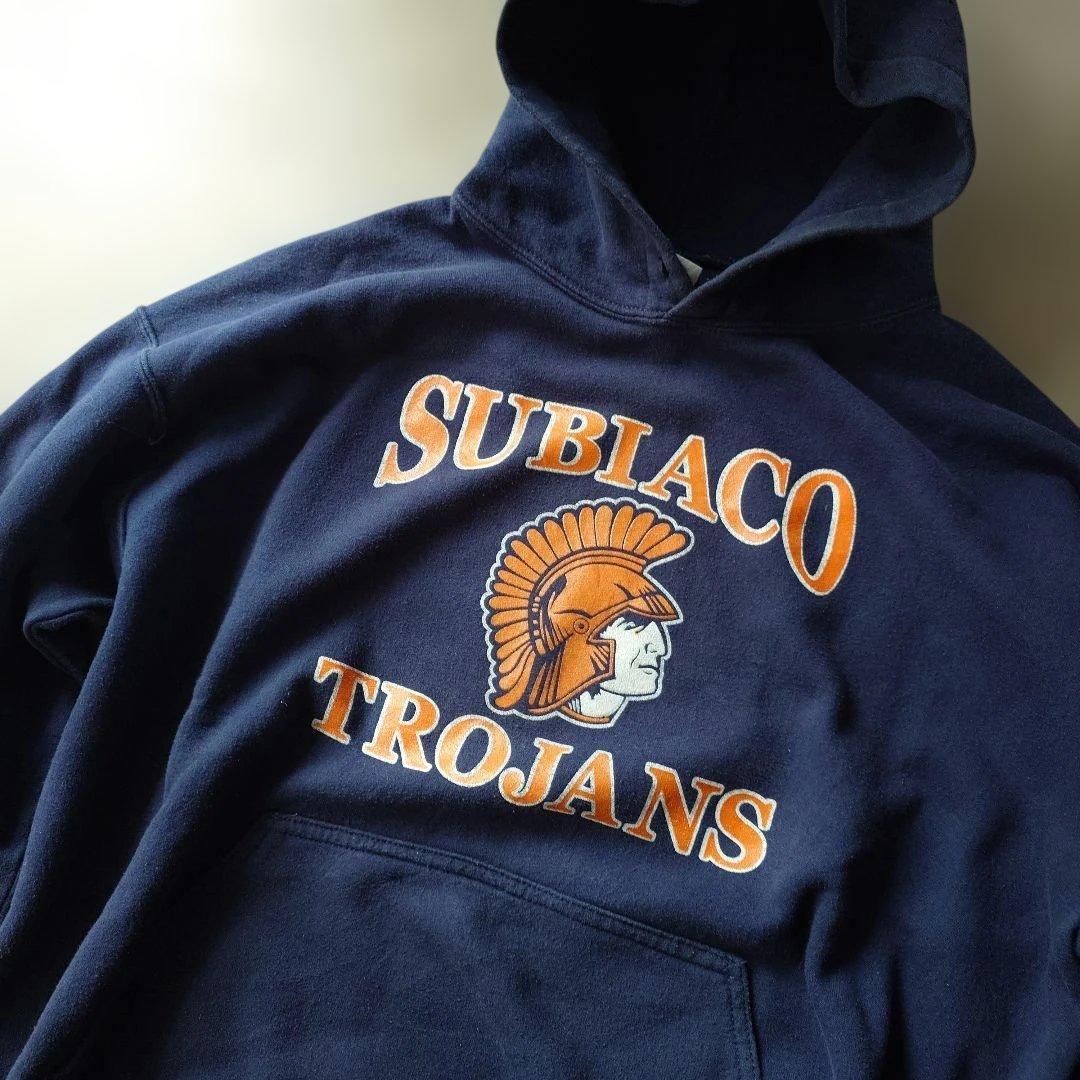 90s sweat parka TROJAN L