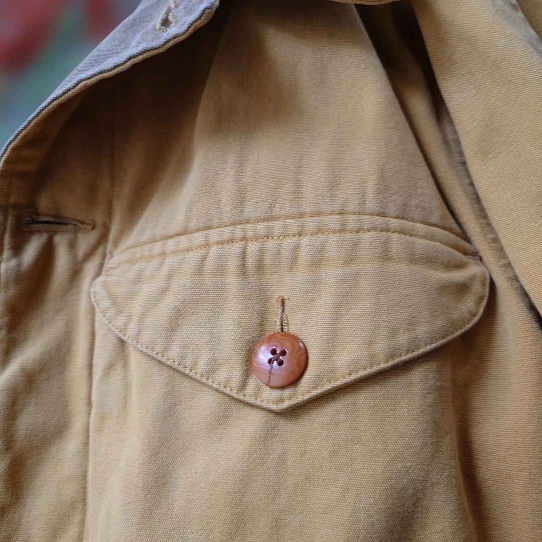 80s OLD Bananarepublic hunthing jacket S