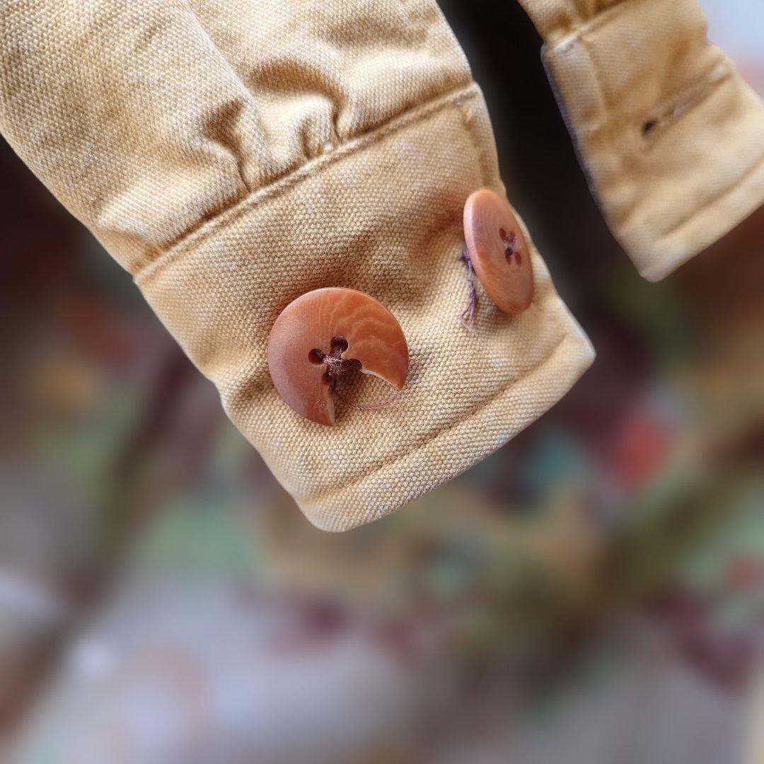 80s OLD Bananarepublic hunthing jacket S