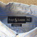 画像をギャラリービューアに読み込む, POLO RALPHLAUREN　stripe shirts 151/2 ポロラルフローレン　ストライプシャツ　15h
