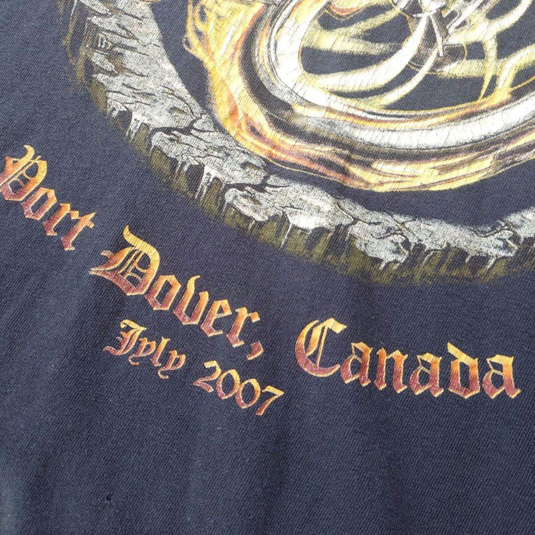 vtg Tee skull rider 2007 L