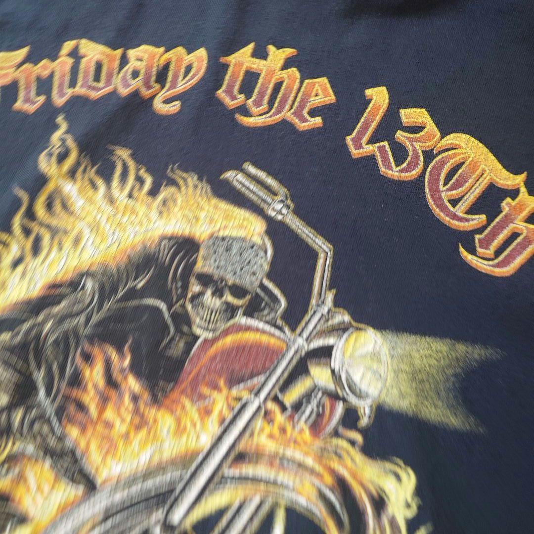 vtg Tee skull rider 2007 L