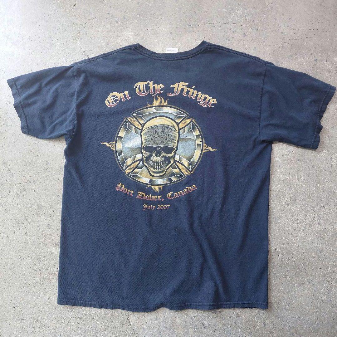 vtg Tee skull rider 2007 L