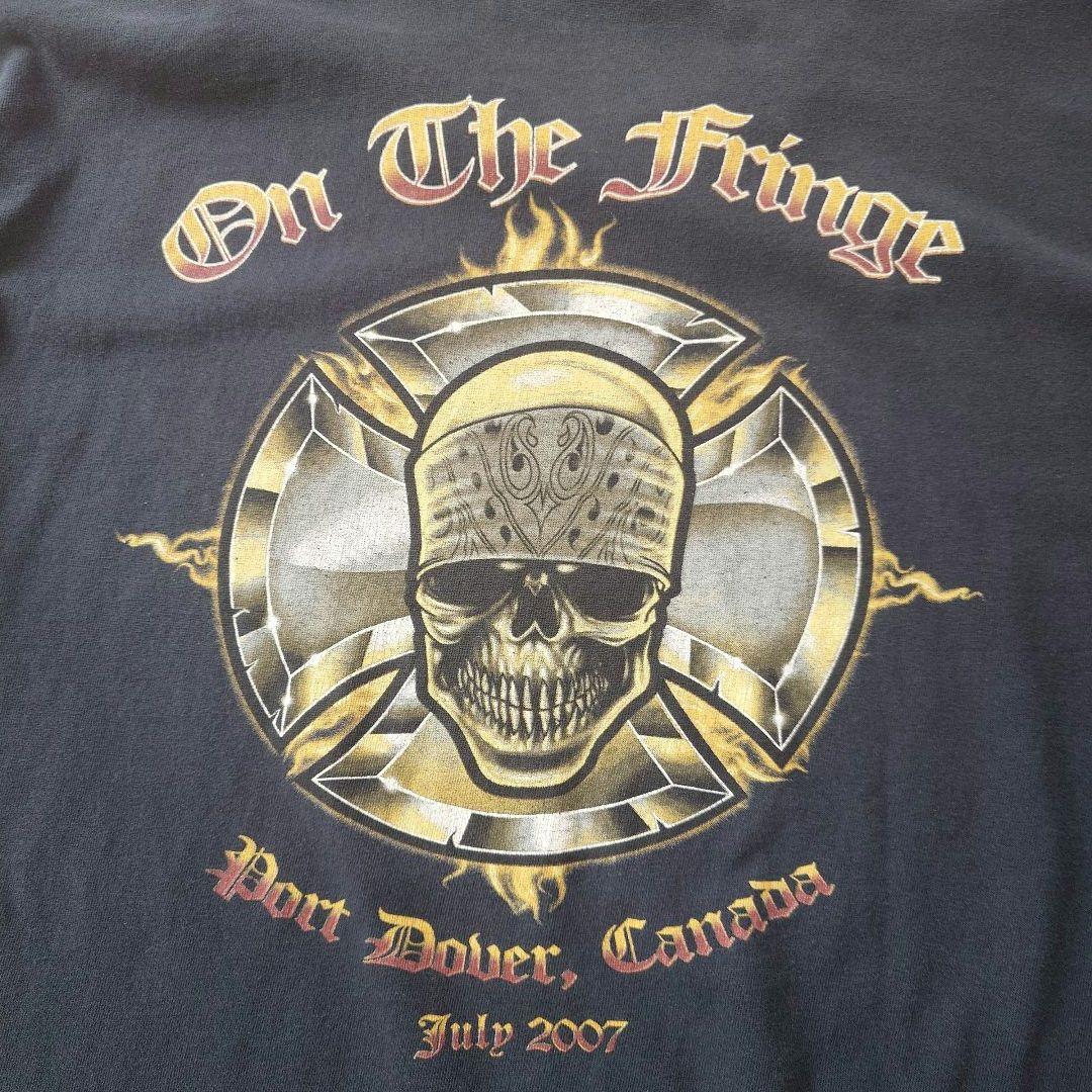 vtg Tee skull rider 2007 L