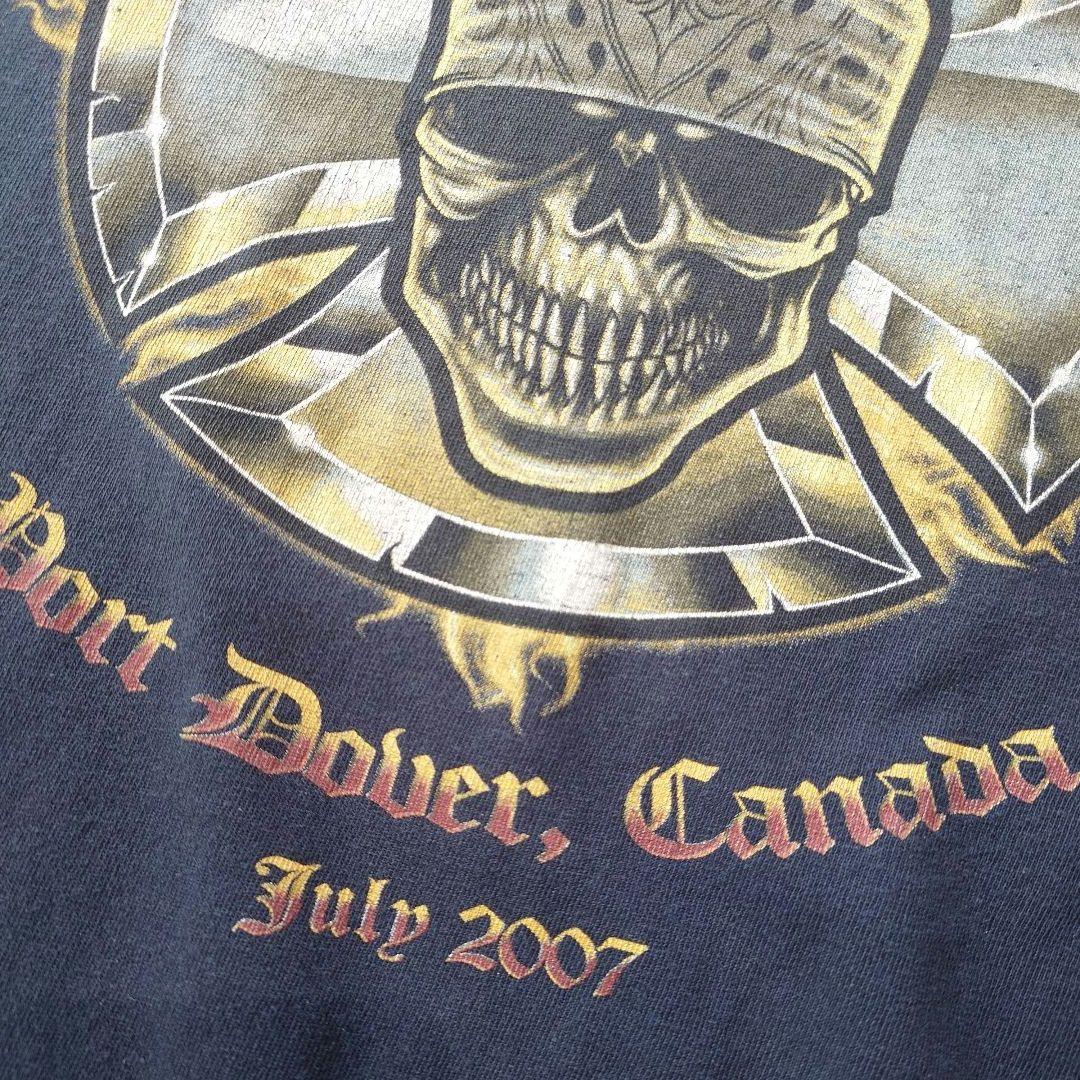 vtg Tee skull rider 2007 L