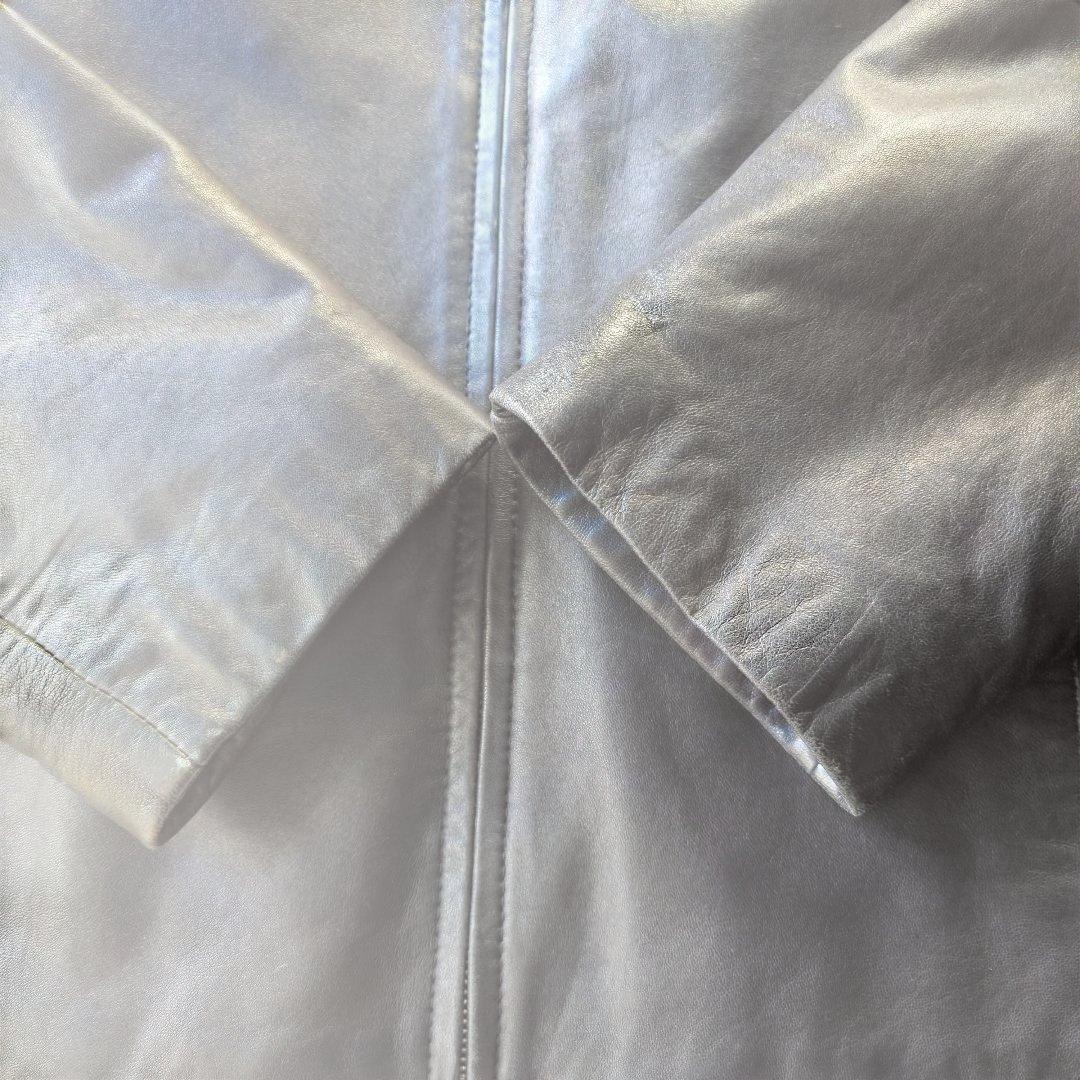 90s ARROW lamb leather jacket sz L