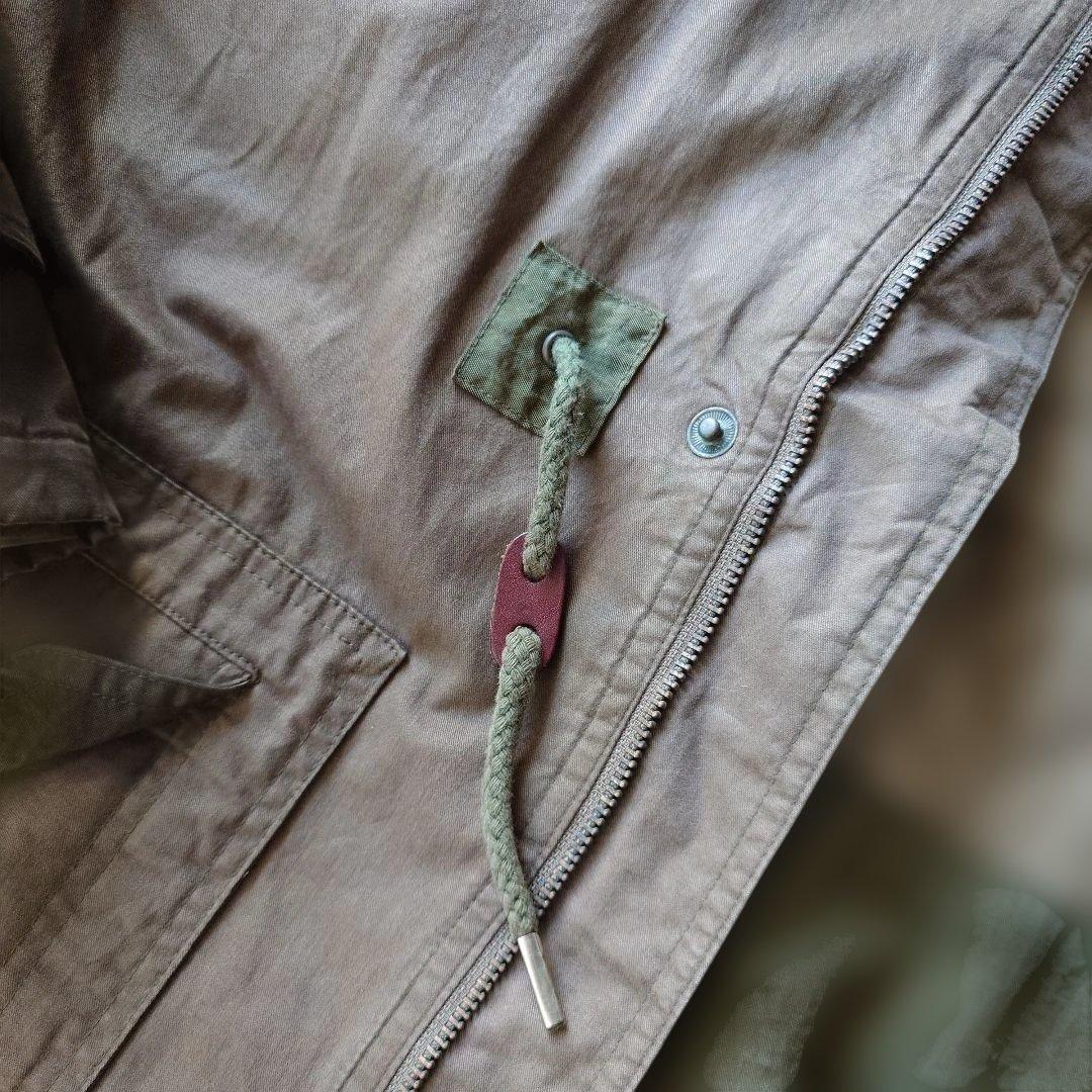 80s Eddie Bauer military trench coat XL