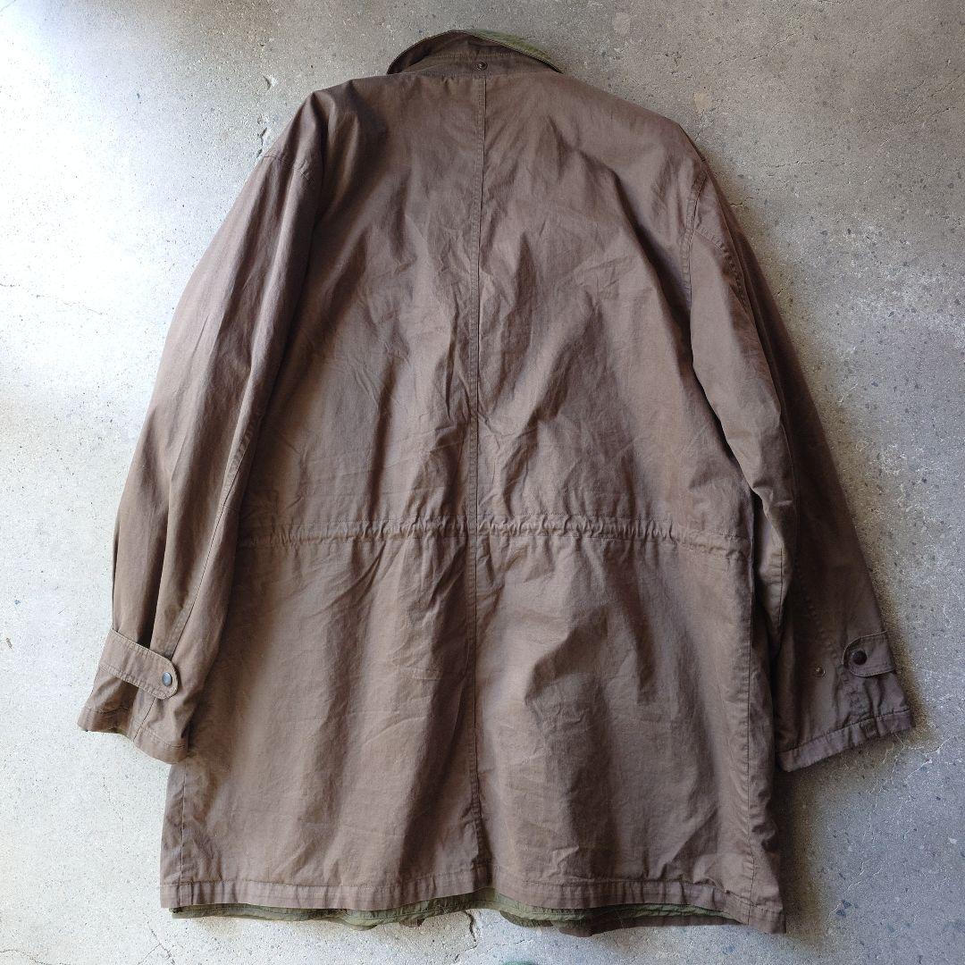 80s Eddie Bauer military trench coat XL