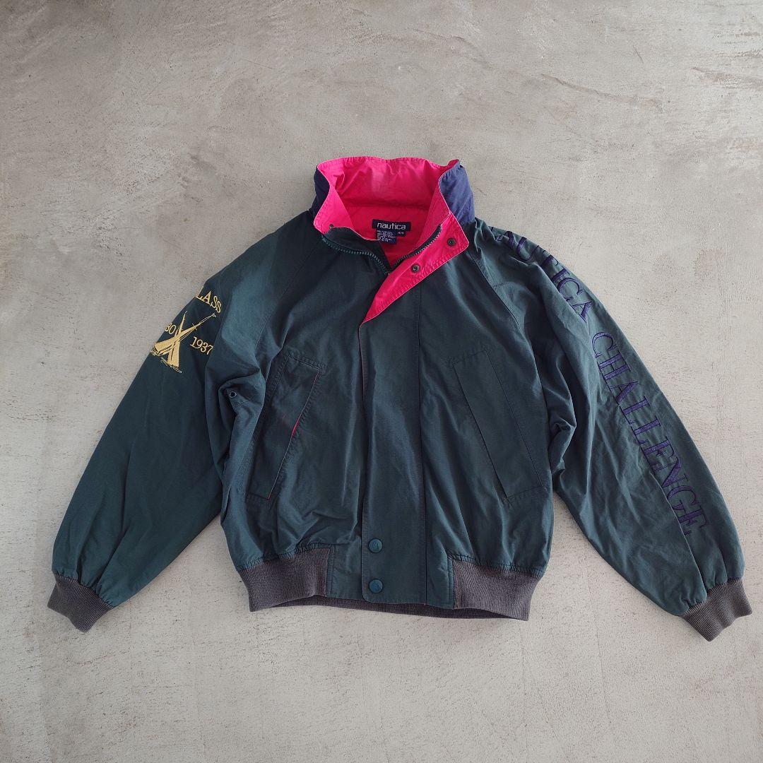 Old 90's NAUTICA Nylon Jacket M  90年代　NAUTICA ナイロンジャケット　M