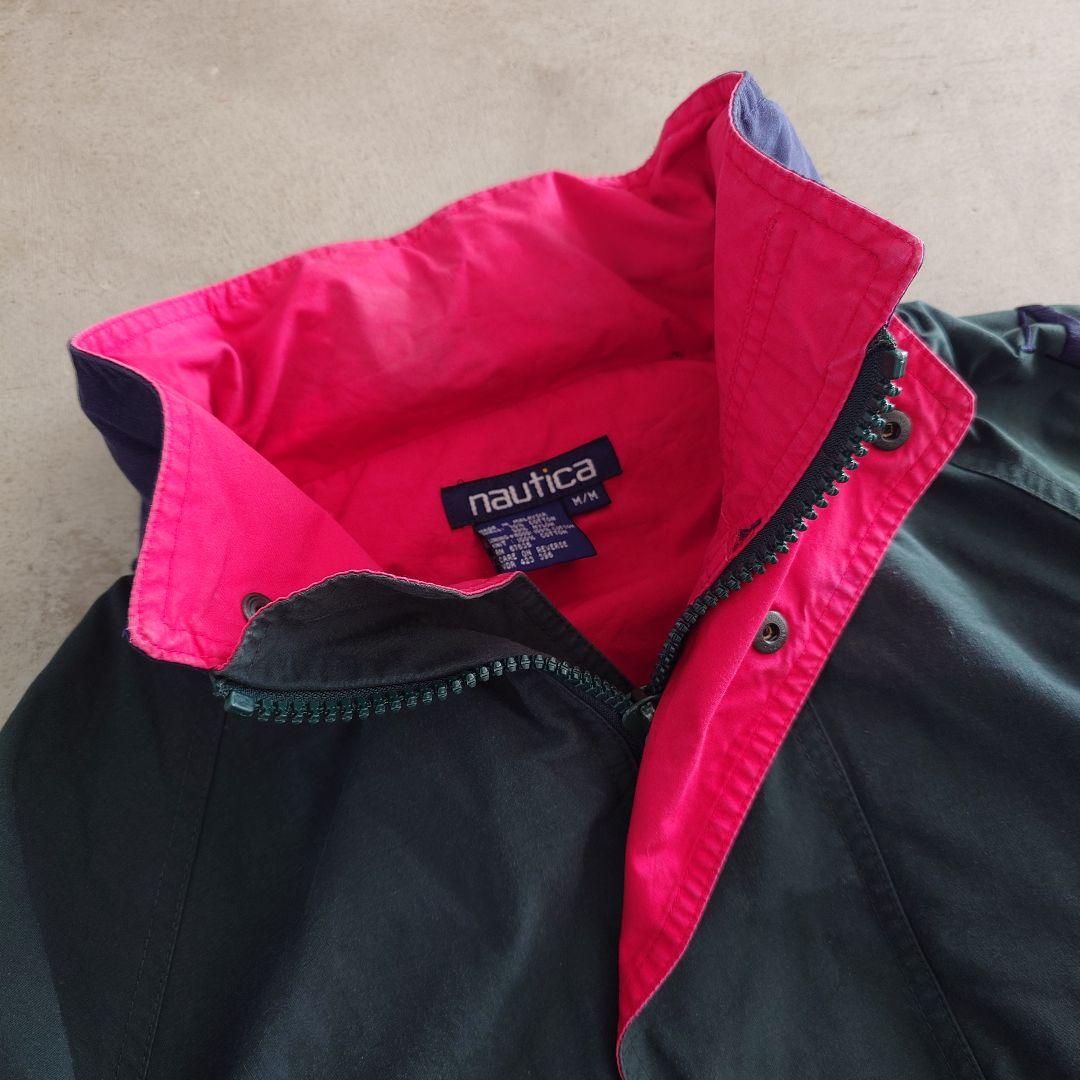 Old 90's NAUTICA Nylon Jacket M  90年代　NAUTICA ナイロンジャケット　M