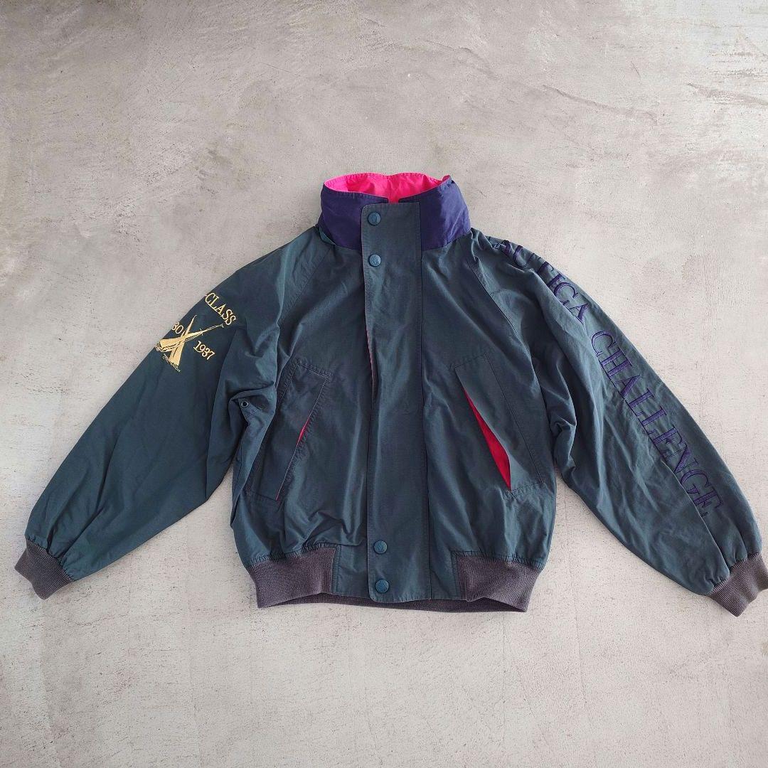 Old 90's NAUTICA Nylon Jacket M  90年代　NAUTICA ナイロンジャケット　M