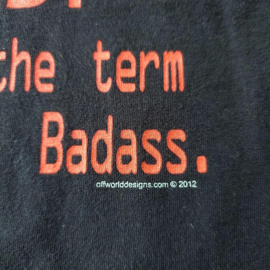 90s fruis of the loom NERD message tee L