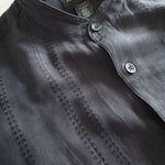 画像をギャラリービューアに読み込む, used suede like stand collar shirts L~XL
