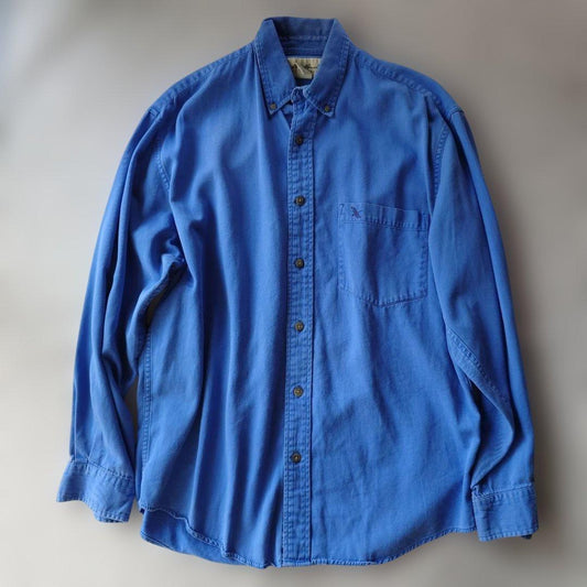 90s EDDIEBAUER BD twill shirts S