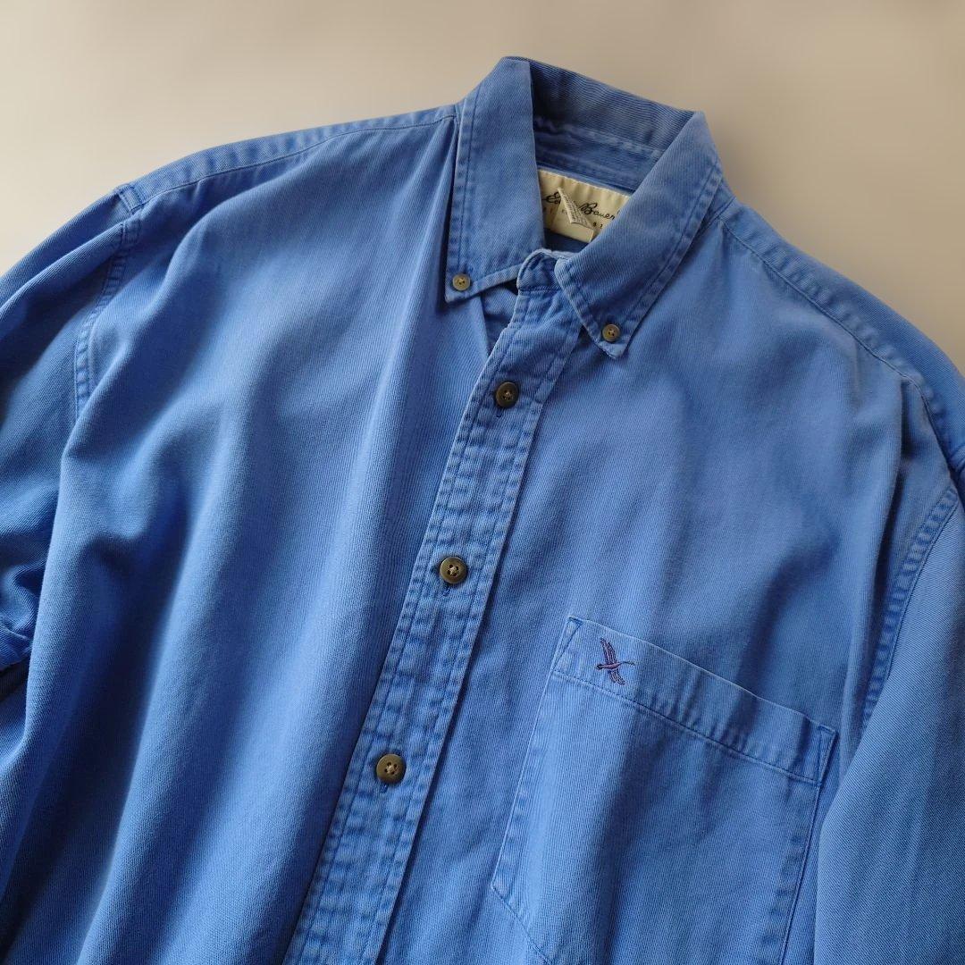 90s EDDIEBAUER BD twill shirts S