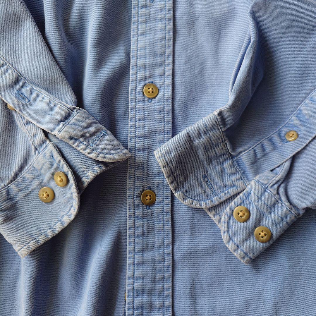 90s EDDIEBAUER BD twill shirts S