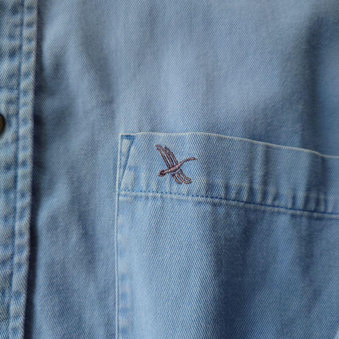 90s EDDIEBAUER BD twill shirts S