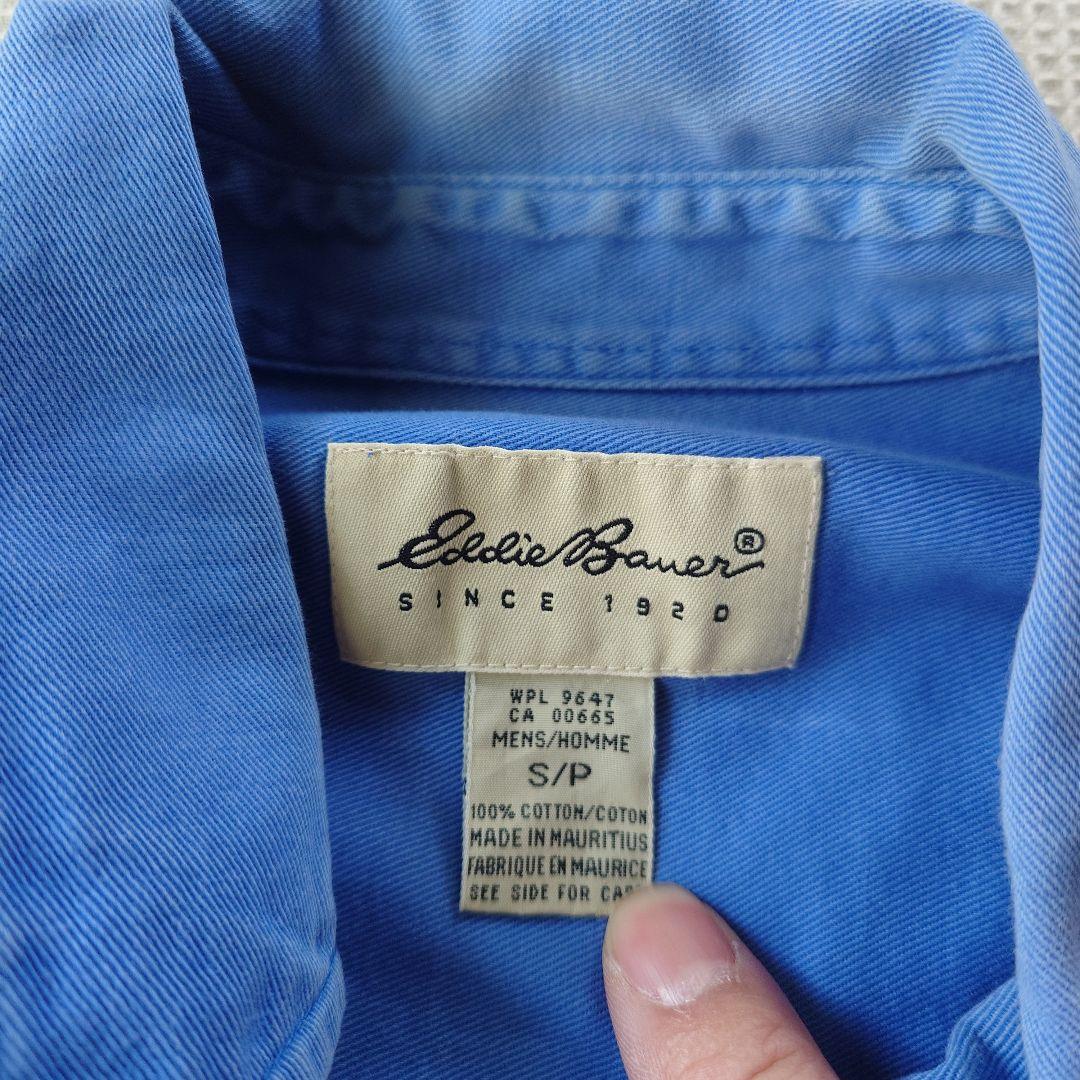 90s EDDIEBAUER BD twill shirts S