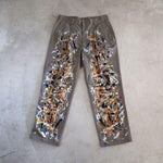 画像をギャラリービューアに読み込む, Used Handpaint Workpants 古着　ユーズド　ペイント　チノパンツ　W34 L30
