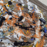 画像をギャラリービューアに読み込む, Used Handpaint Workpants 古着　ユーズド　ペイント　チノパンツ　W34 L30
