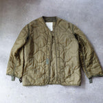 画像をギャラリービューアに読み込む, US Quilting Liner Jacket M キルティングライナー　カーディガン　アメリカ軍　ミリタリー
