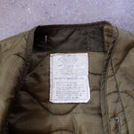 画像をギャラリービューアに読み込む, US Quilting Liner Jacket M キルティングライナー　カーディガン　アメリカ軍　ミリタリー
