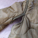 画像をギャラリービューアに読み込む, US Quilting Liner Jacket M キルティングライナー　カーディガン　アメリカ軍　ミリタリー
