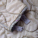 画像をギャラリービューアに読み込む, US Quilting Liner Jacket M キルティングライナー　カーディガン　アメリカ軍　ミリタリー
