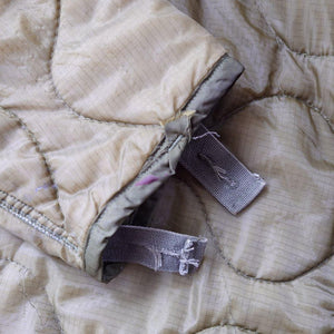US Quilting Liner Jacket M キルティングライナー　カーディガン　アメリカ軍　ミリタリー