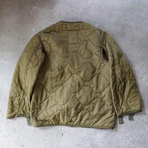 US Quilting Liner Jacket M キルティングライナー　カーディガン　アメリカ軍　ミリタリー