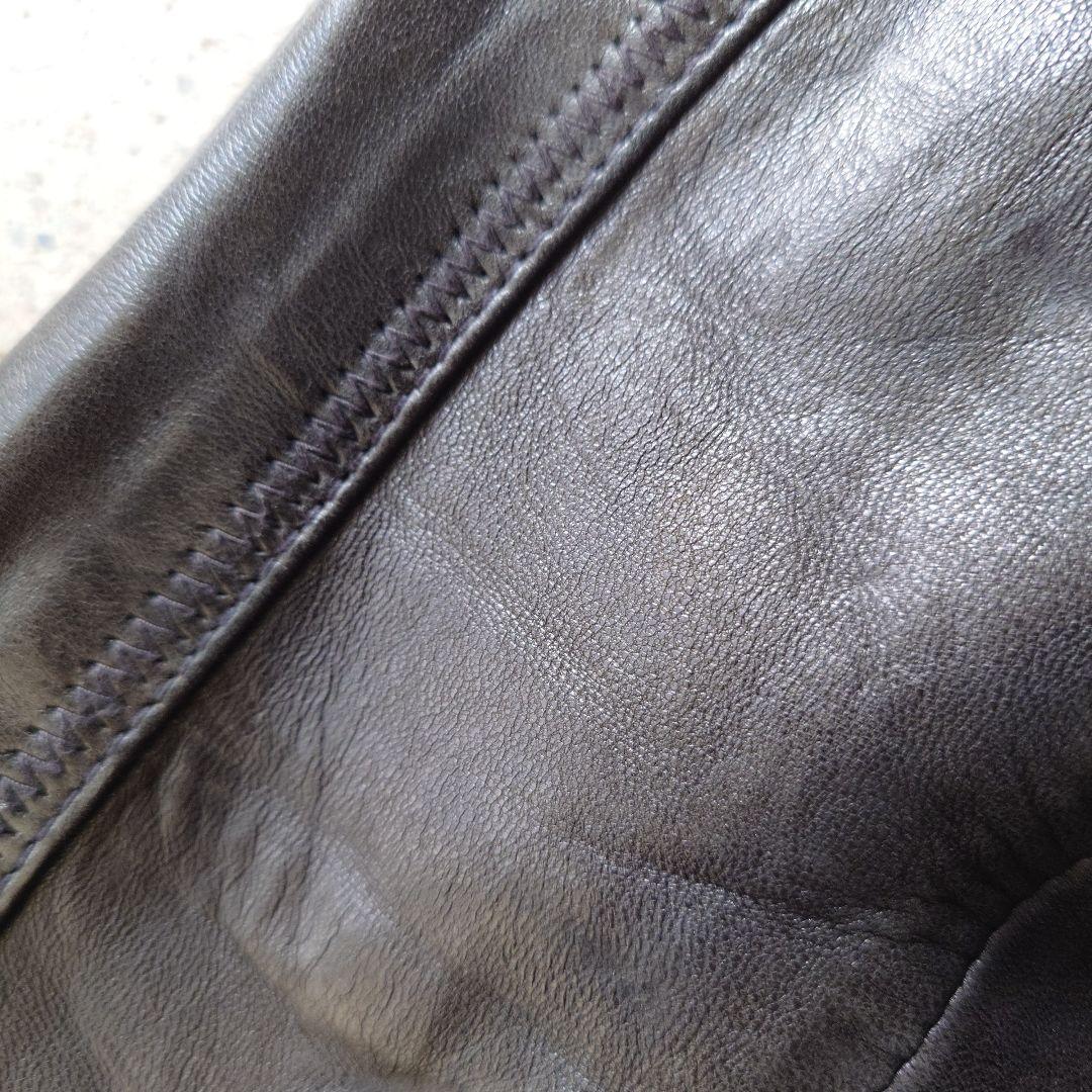 DANIER lamb leather stand riders