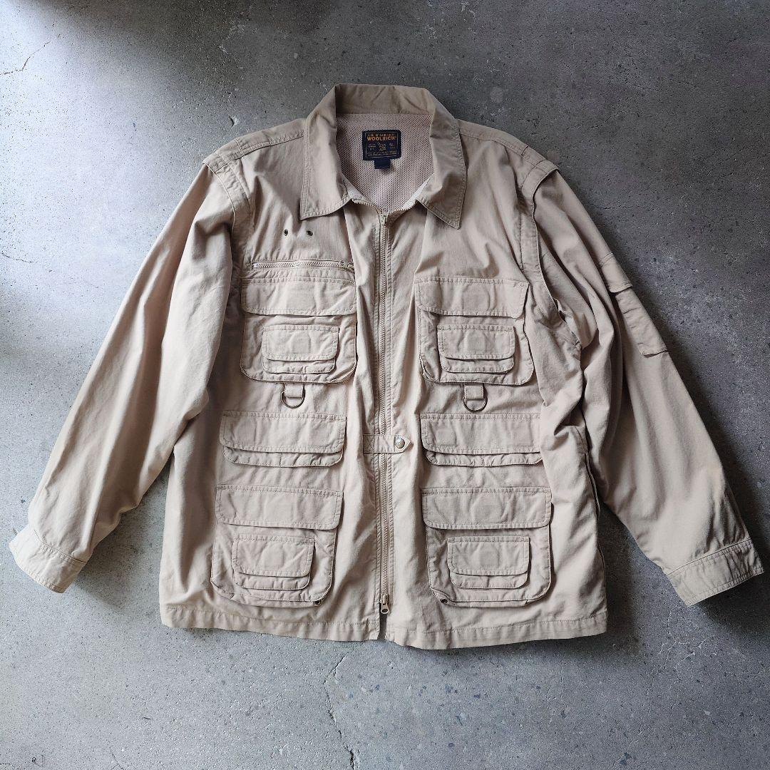 woolrich hunting jacket XL  ウールリッチ　ハンティングジャケット　XL　フォトグラファージャケット