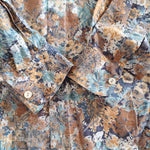 画像をギャラリービューアに読み込む, Used Rayon flower print shirts 古着　レーヨン　花柄　フラワープリント　比翼シャツ　L~XL
