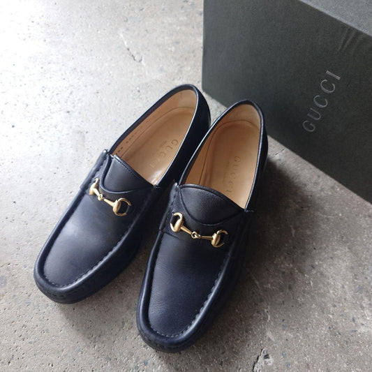 GUCCI women horsebit loafer 351/2 22.5cm