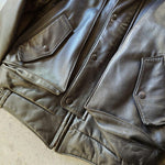 画像をギャラリービューアに読み込む, GoldenBear Leather Jacket ゴールデンベア　90年代　レザージャケット　38 アメリカ製
